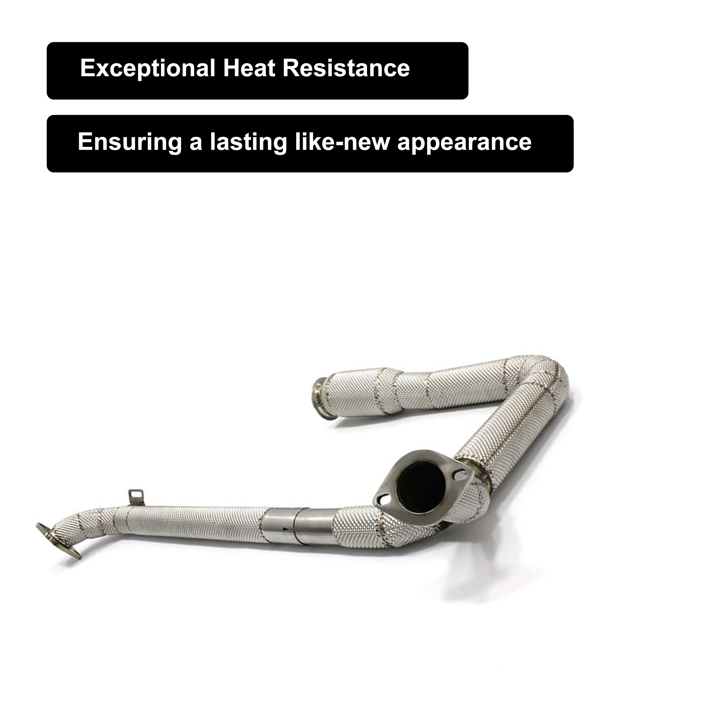 

PRO High Flow SUS304 Catted Downpipe for Porsche 718 Boxster Cayman 2.0T Exhaust Header Manifold DownPipe