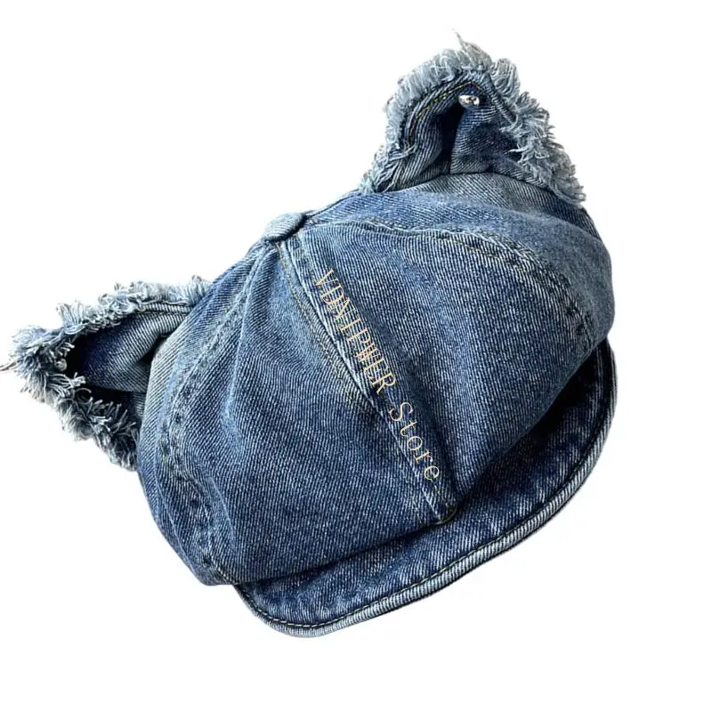 매일 D08E를 위한 유연한 국경 통풍 면 면을 가진 사랑스러운 8개의 각진 모자