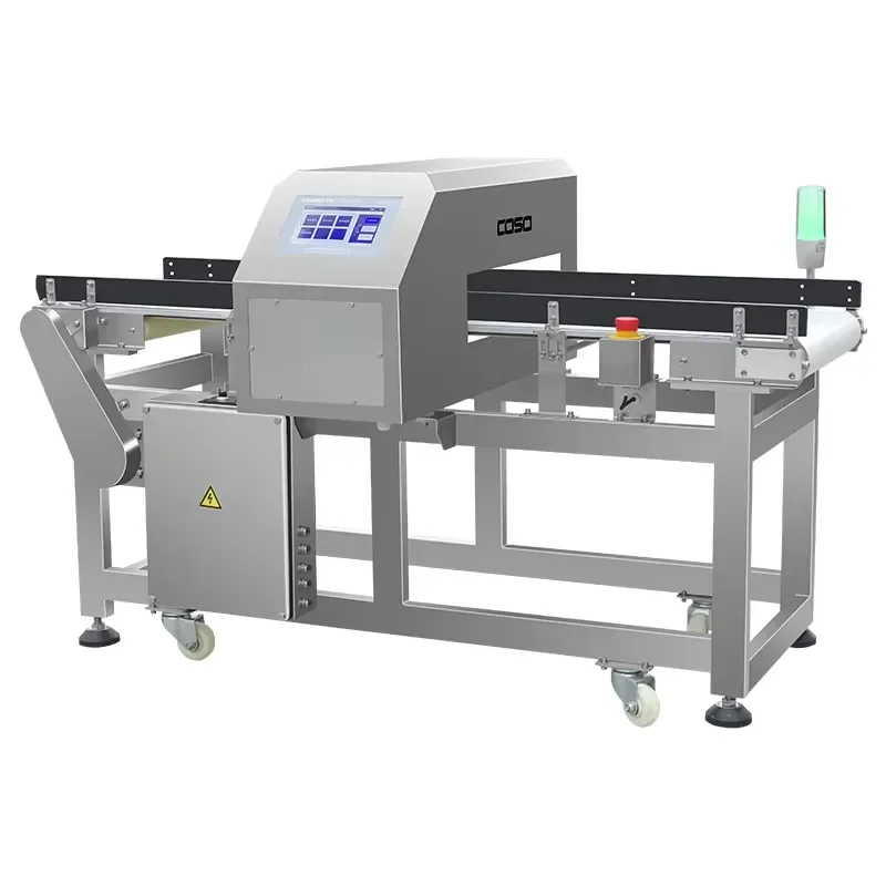 High Sensitivity Frozen Seafood Shrimp Fish Metal Detector Supplier