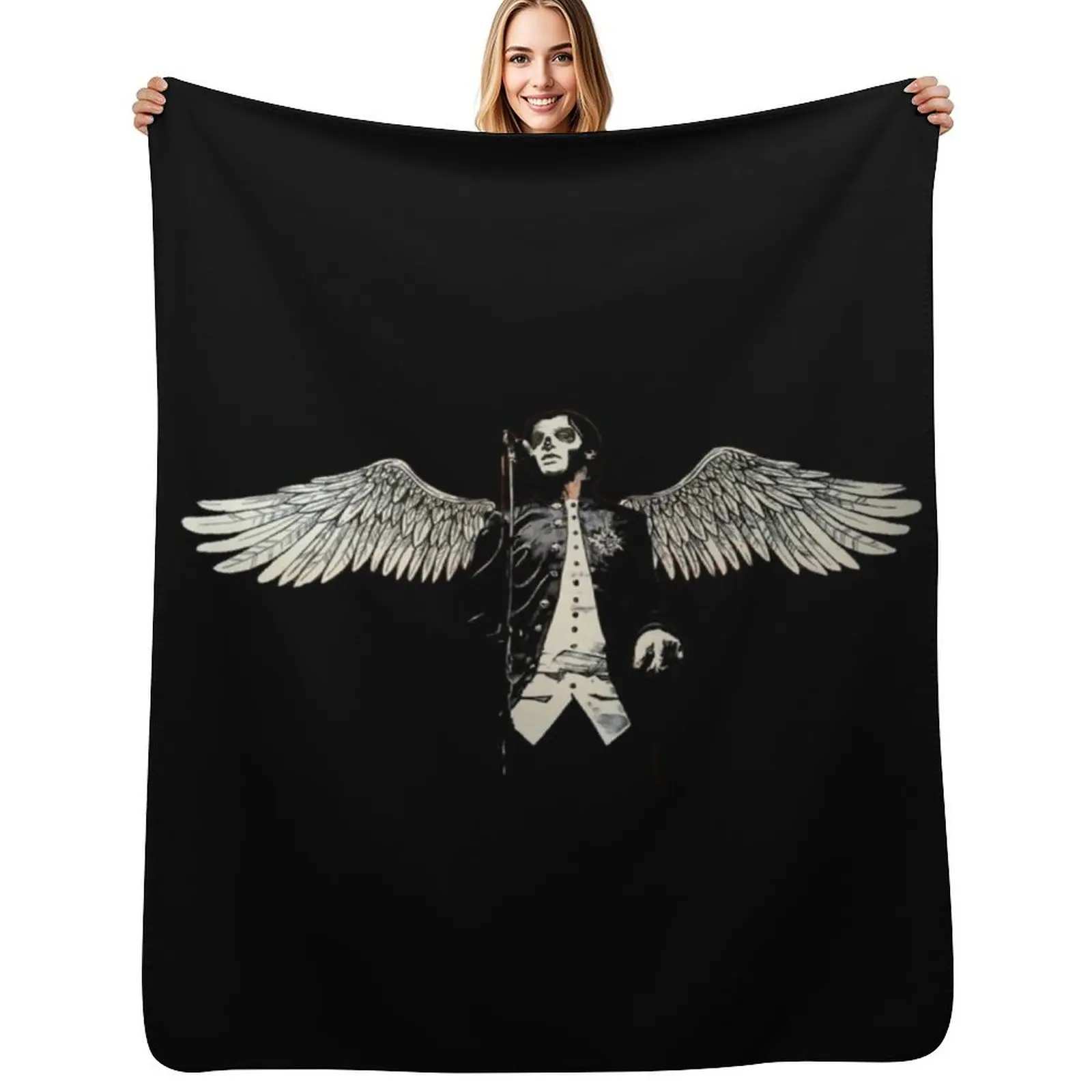 

Guardian Angel Papa Emeritus III Classic . Throw Blanket Long Lasting Soft Plush Blanket for Daily Use