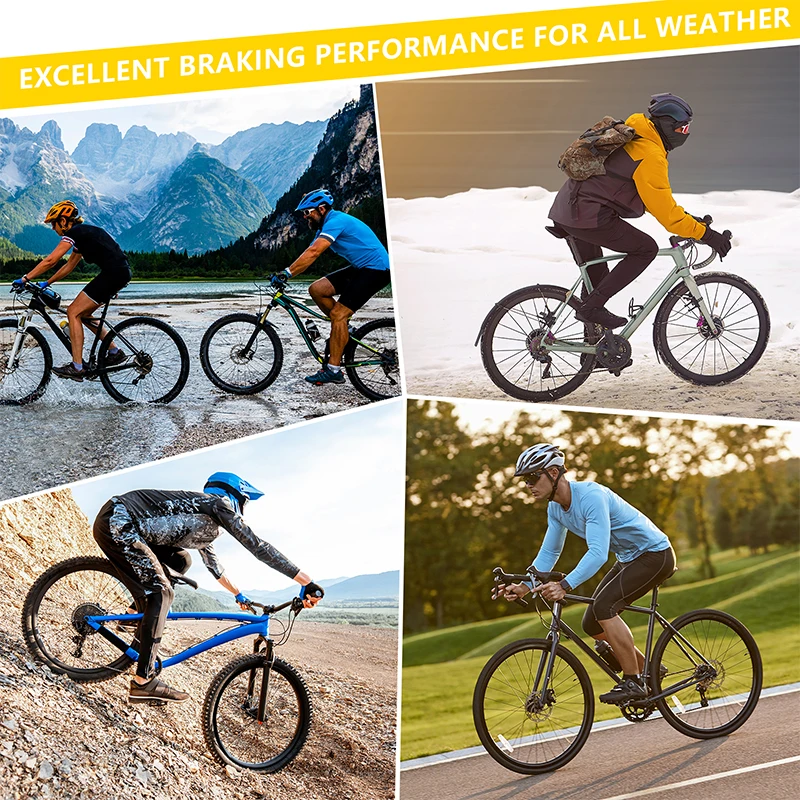 BUCKLOS MTB Disc Brake Pads for SHIMANO B01S Copper-Based Metal Hydraulic Brake Pad Mountain Bike Brake Pads for MT200 M535 M395