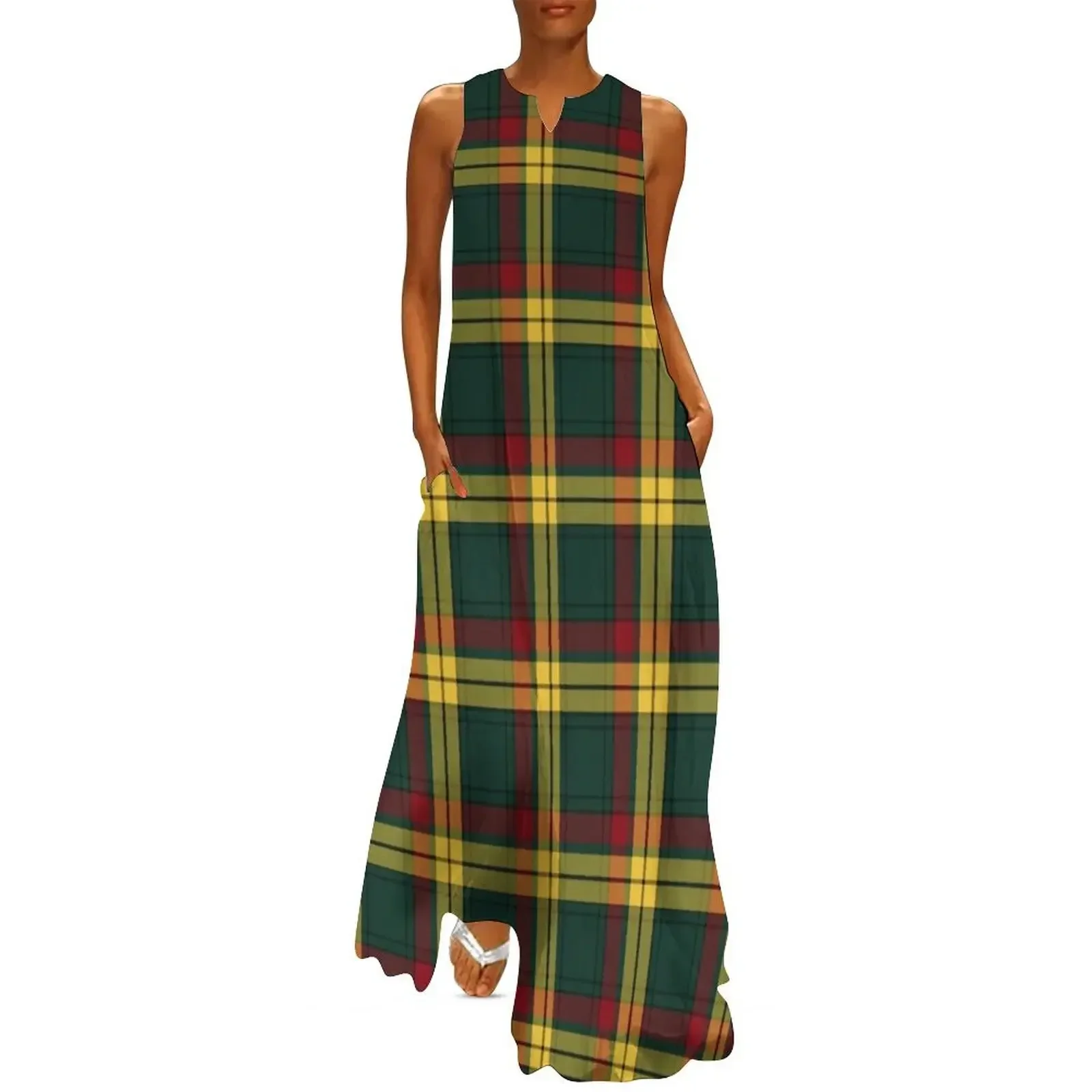 

Clan MacMillan Tartan Long Dress beach dresses women's summer dress 2025 women's luxury party dress summer dresses