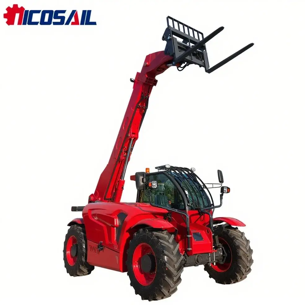 

Customized Crane Prices in China Boom Remote Control Telescopic Handling Machine elehandle for Various Applications