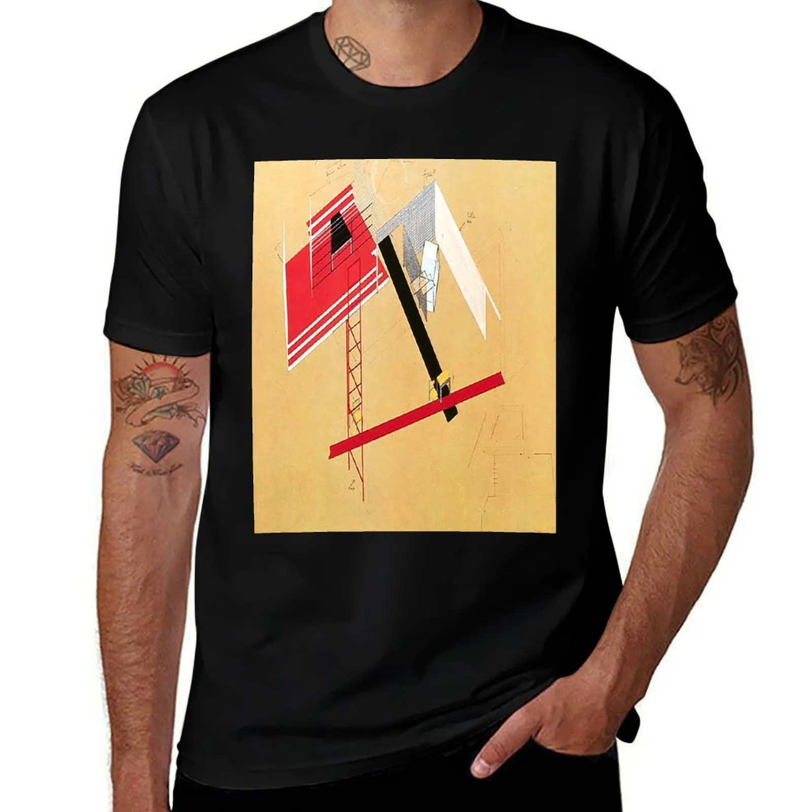 Футболка László Moholy Nagy Hoffmanns Erzählfunktionen 1 Bild 1929, базовая, всесезонная, однотонная