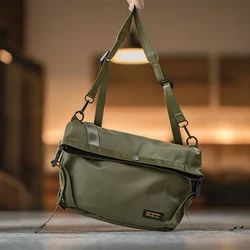 Maden-Bolsa mensageiro multifuncional masculina, bolsa de ciclismo estilo outdoor, bolsa tiracolo de grande capacidade, bolsa diária