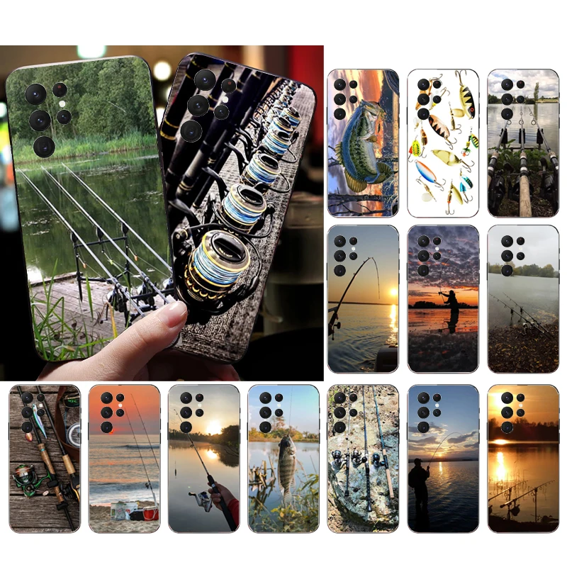 Fishing Gear Phone Case For S24 S23 S22 S21 S20 Ultra S20 S22 S21 S23 S20 FE S24 Plus