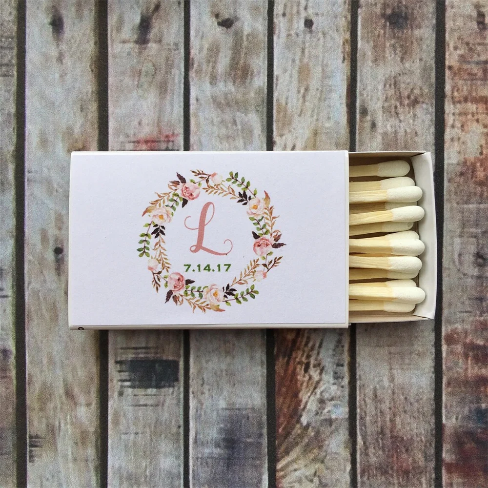 Match Favor Labels - Matchbox Favors - The Perfect Match - Match Made in Heaven - Match wedding or shower favors