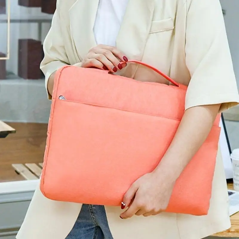 حقيبة كمبيوتر محمولة حقيبة يد لأجهزة الكمبيوتر المحمول مقاس 13-15.6 بوصة حقيبة حمل واقية عالمية حقائب عمل 547A