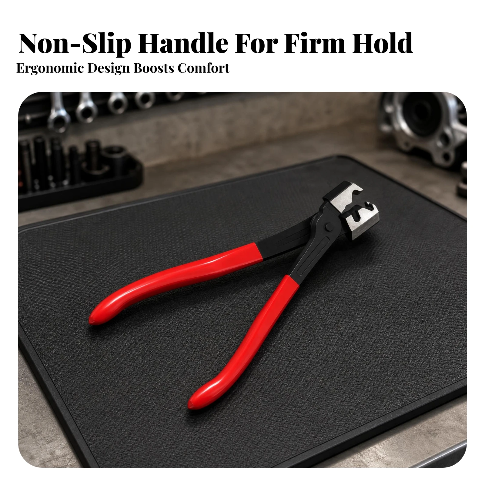 Gripping Gripping Surfaces Clip Removal Tool Dipped Handles Hose Clamp Pliers Hose Clamp Plier Long-Lasting Construction