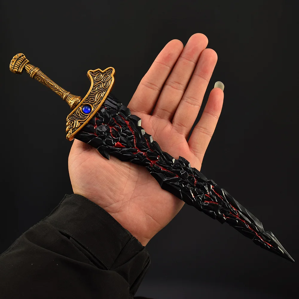 30cm Maliketh's Black Blade Greatsword Destined Death Eldens Game Peripheral Weapon Model Accessories Ornaments Gifts Toys Boys