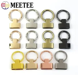 2/4/10 Pz 20/25mm Fibbie In Metallo O Ring Portachiavi Gancio A Molla Cavo End Borsa Decor Collegamento Chiusura Accessori Hardware FAI DA TE