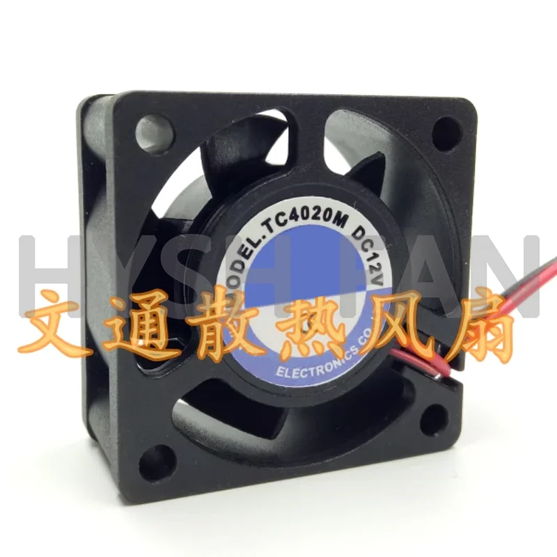 TC4020M DC12V 24V DC 2-wire Chassis Accessories Cooling Fan 4CM/ Cm 4020