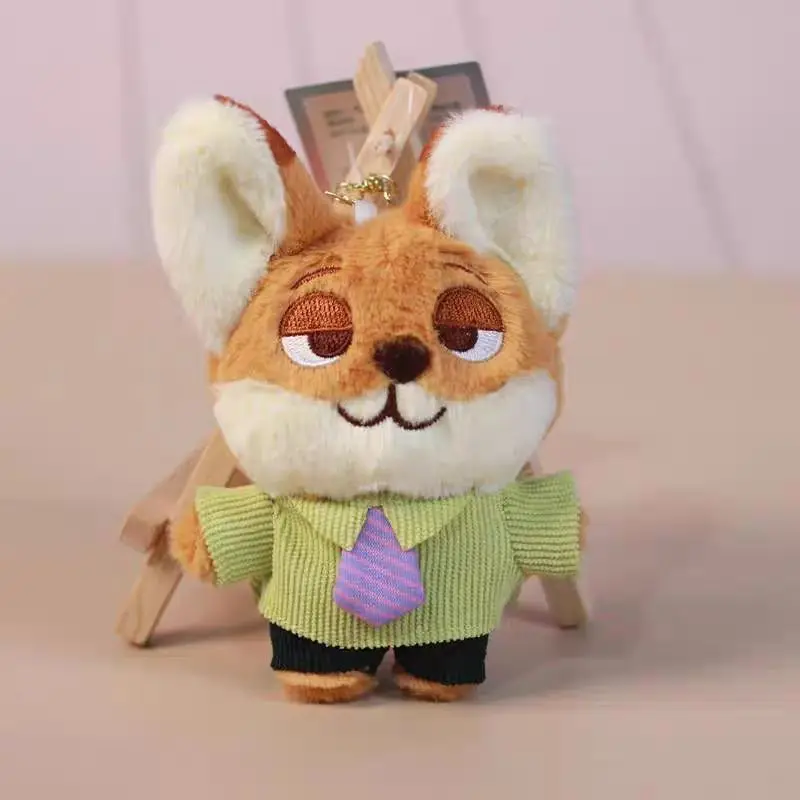 พวงกุญแจตุ๊กตา Zootopia 2 ใหม่ล่าสุด นิค กระต่ายจูดี้ ตุ๊กตาขนนุ่มน่ารัก ของเล่นตุ๊กตาห้อยกระเป๋า ของขวัญคริสต์มาส