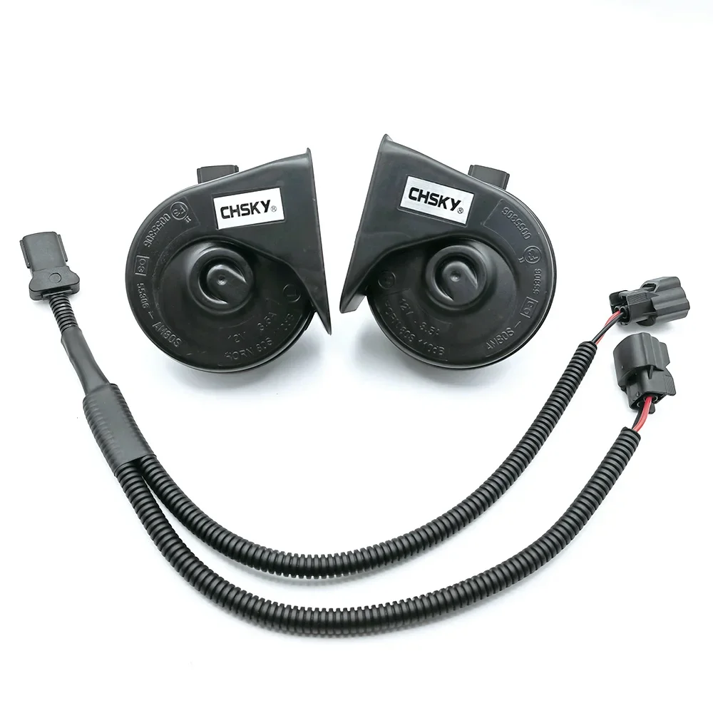 Car Snail Type Horn Accessories Speakers Tweeter High Bass Waterproof Whistle For Hyundai Elantra Avante i30 CN7 2020-Pre