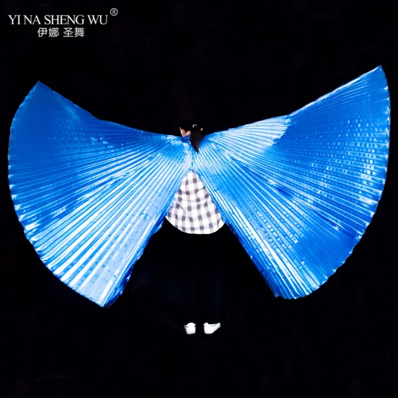 افتتاح إيزيس الرقص الشرقي الجناح اكسسوارات الكبار أجنحة أداء الرقص المصري الشرقي بدون أجنحة عصا 8 الألوان المتاحة