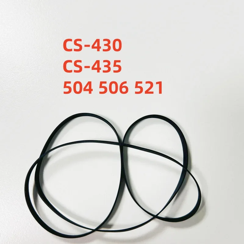 

Ремень проигрывателя пластинок для DUAL CS-430 CS-435 504 506 521, запасная часть привода проигрывателя пластинок