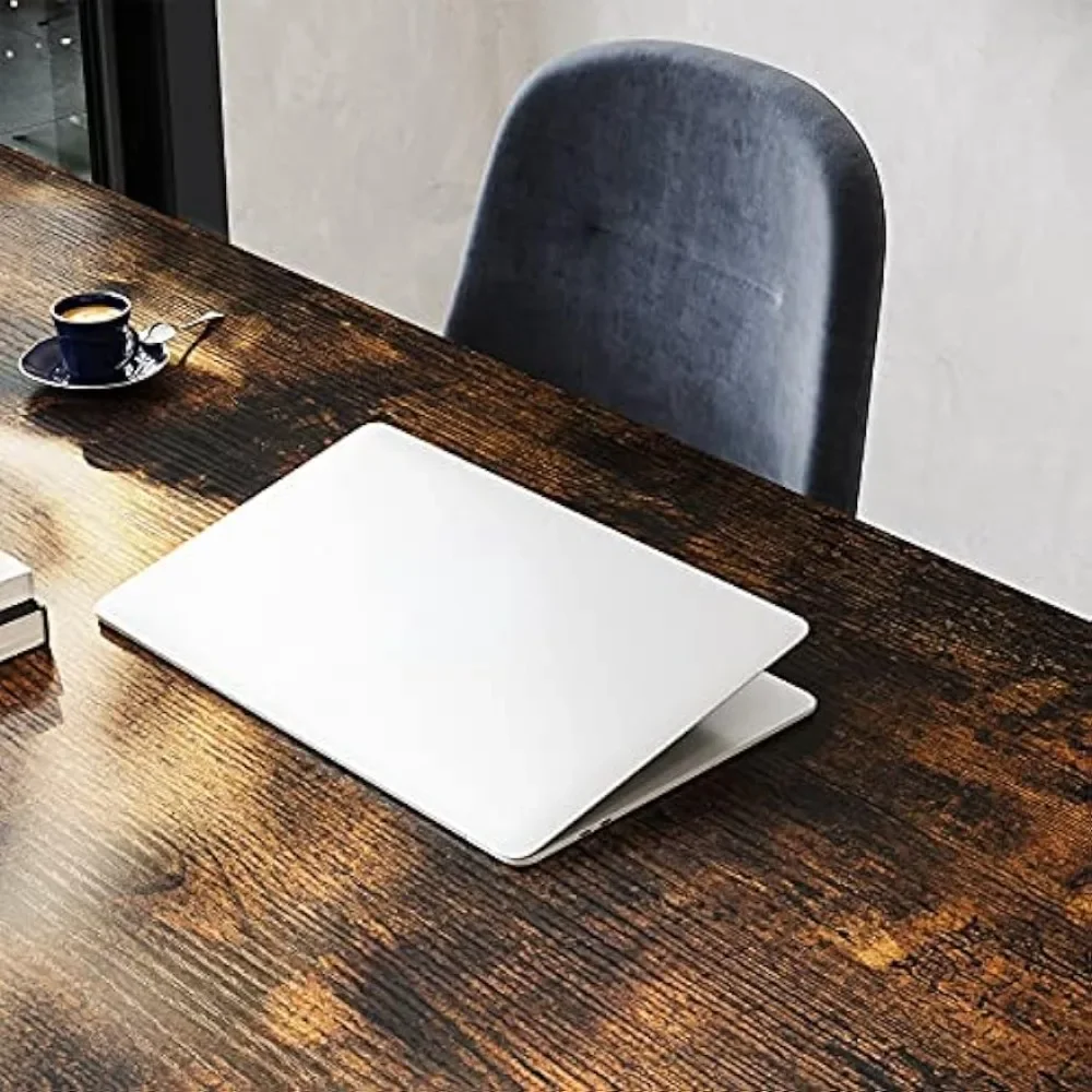 Coleshome 48 Inch Computer Desk, Modern Simple Style Desk for Home Office, Study Student Writing Desk, Vintage，Durable