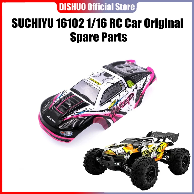 

SCY 16101PRO 1/16 RC автомобильные оригинальные запасные части 6213 автомобильный корпус красный