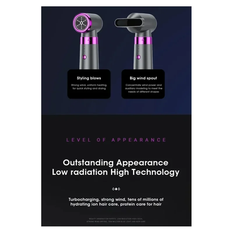 

A24P Фен Стиль Инструмент 5 в 1 Многофункциональная расческа с горячим воздухом Автоматическая плойка Прямая расческа для волос Американская вилка Быстросохнущая