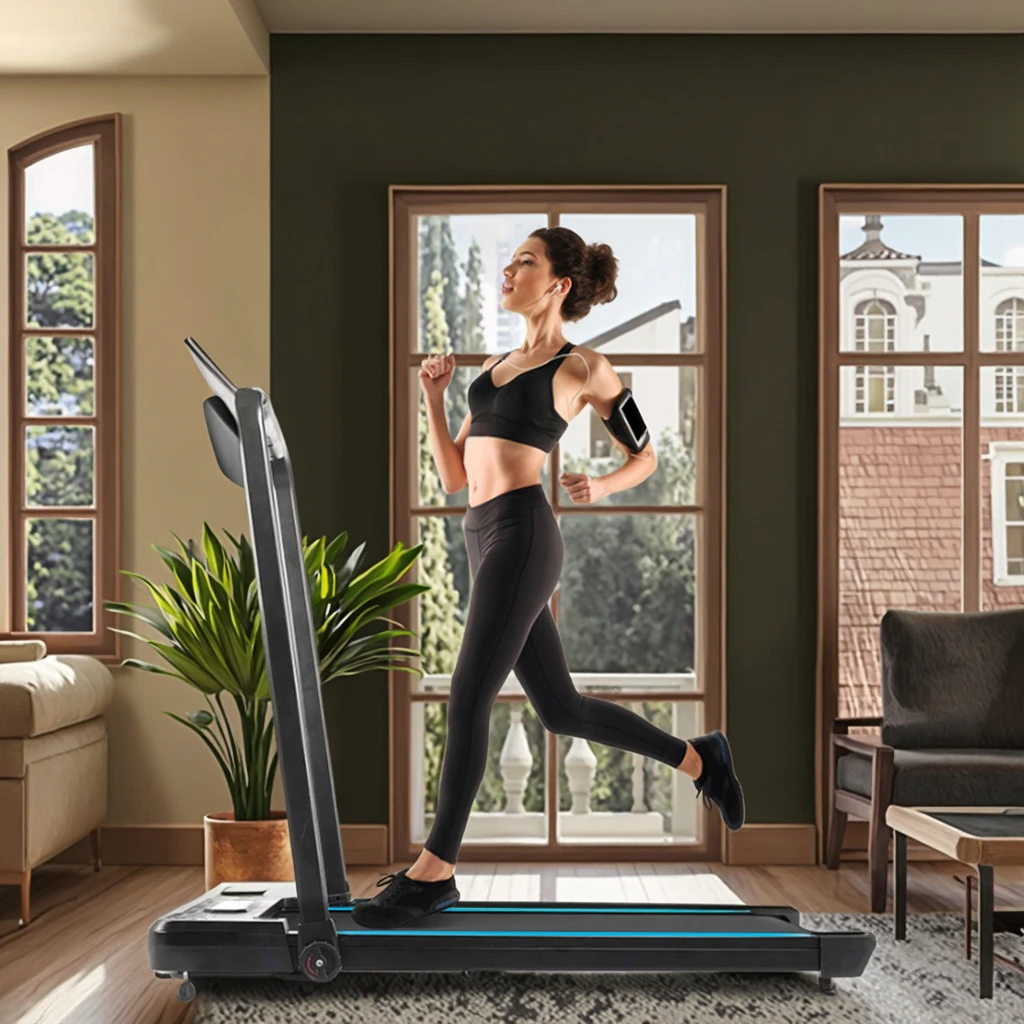 

FP-TL2 Model Fanpao High Quality Foldable Electric Treadmill Home & Office Use Cardio Fitness Under Desk