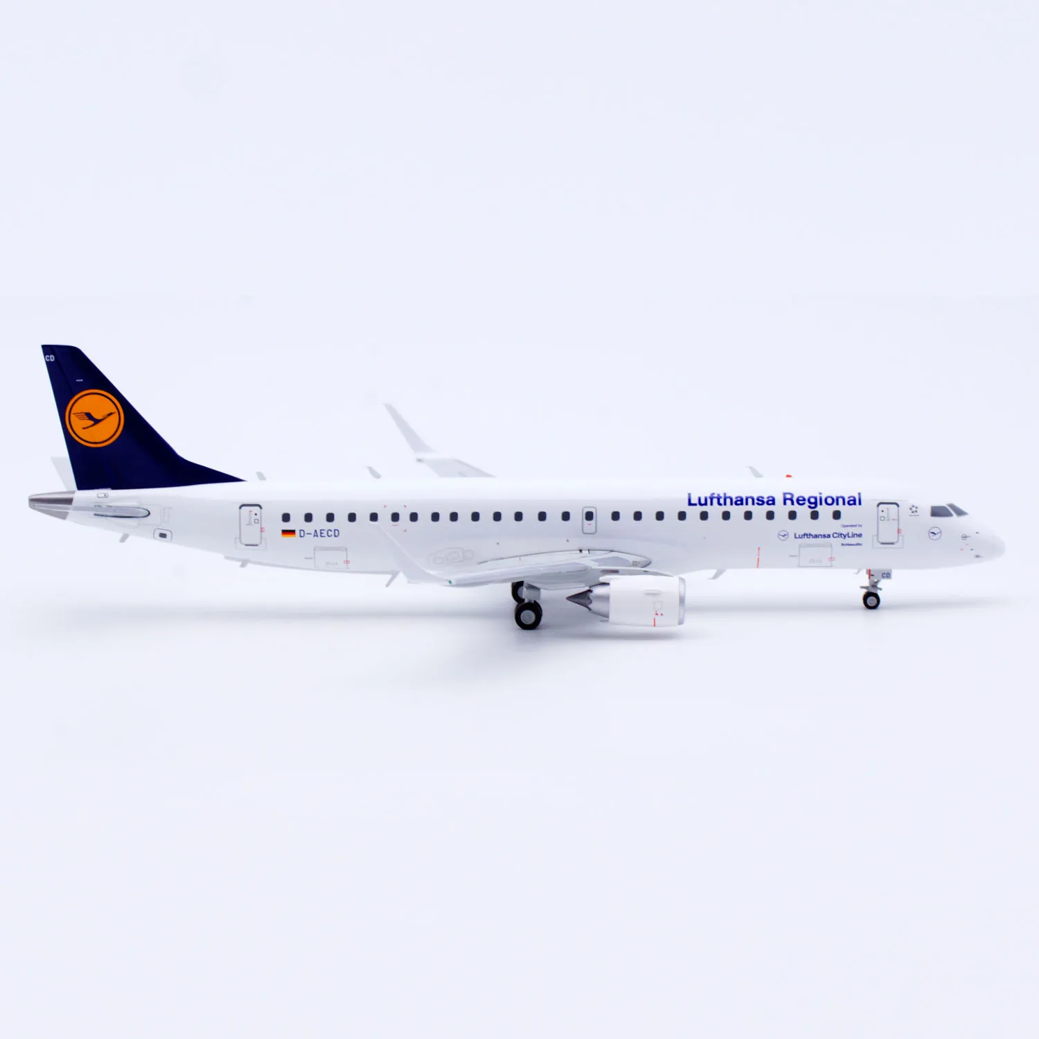 XX20356 Regalo aereo da collezione in lega JC Wings 1:200 Lufthansa Regional EMBRAER ERJ-190 Diecast Aircraft Jet Model D-AECD