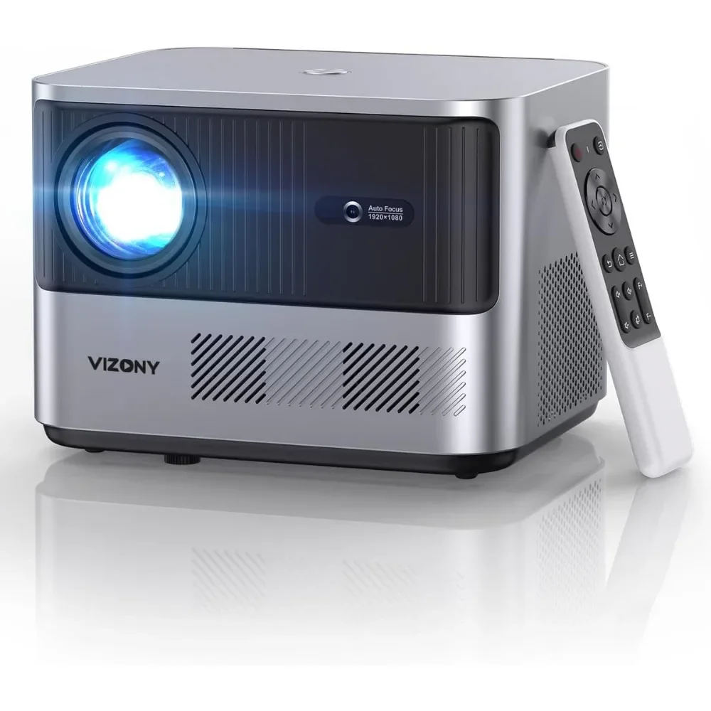 home.VIZONY-Home Movie Projector, FHD, 1080P, 4K Support, 800ANSI, 5G, WiFi, Bluetooth, Compatible with iOS, Android, PC, TV