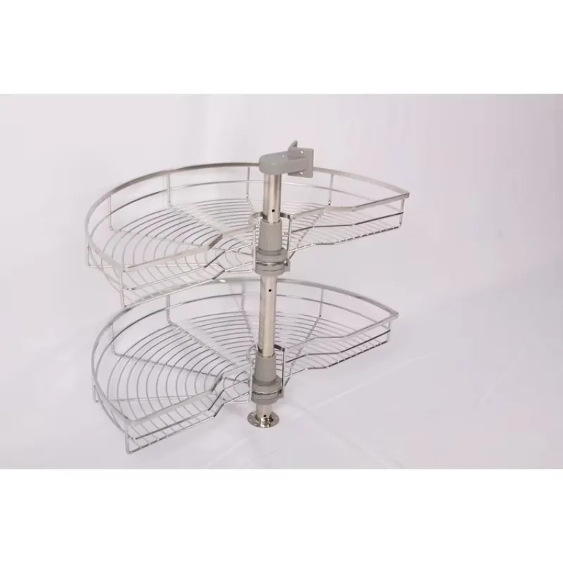 جديد اكسسوارات أجهزة المطبخ خزانة سلة دوارة ماجيك الزاوية أدوات المائدة أدوات المطبخ تخزين المواد الغذائية الرف كسول سوزان #2