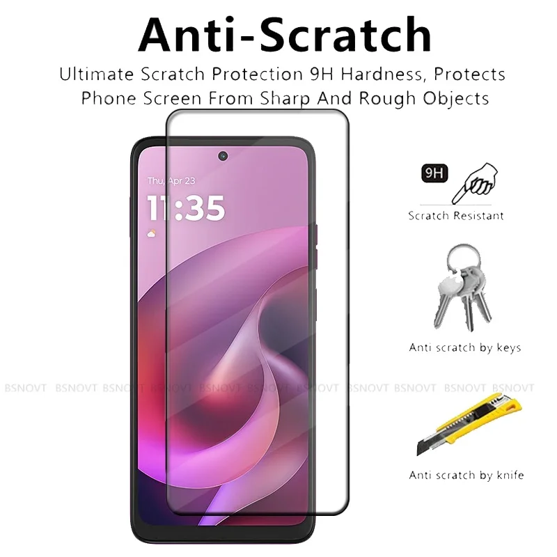 1/2/3/4 قطعة لموتورولا موتو G 2026 زجاج موتو G 2026 الزجاج المقسى واقية 9H غطاء كامل الغراء واقي للشاشة موتو G 2026 #2