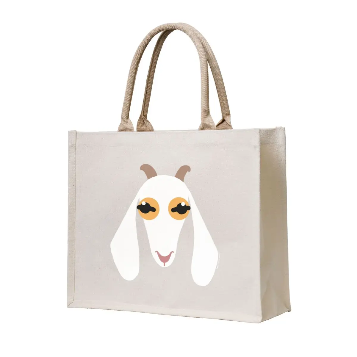 

Goat face Tote Bag eco pack Women's tote bag tote bag custom Portable shopping