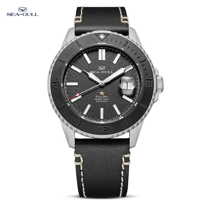 2022 New Seagull Automatic Mechanical Watch Men\'s Watch Ocean Star 300M Water Resistance 316L Stainless Steel Ceramic Bezel 1207