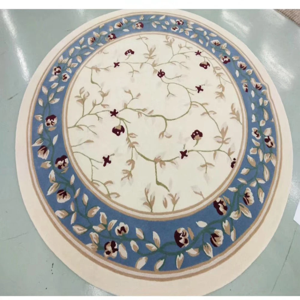 

Round Fluffy Area Rug for Living Room – Soft Plush Comfort Underfoot