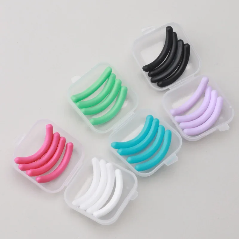 Color Eyelash Curler Replacement Strips Eyelash Silicone Strips Elastic Rubber Universal Elastic Cushion Eyelash Curler Strips