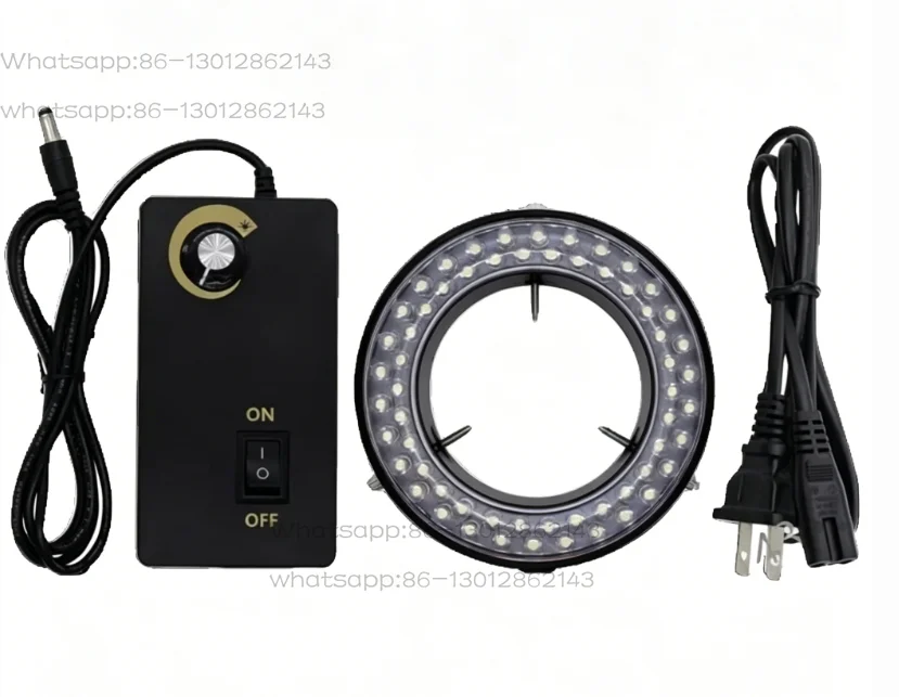 2026   NEW   Stereoscopic microscope, mobile phone repair, machine vision, laser equipment, adjustable circular LED light