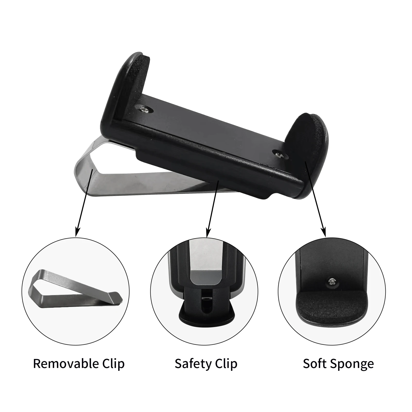 Garage Door Car Sun Visor Clip Adjustable Holder Fastener car accessories Clip de visera solar para automó satılık portatif oto