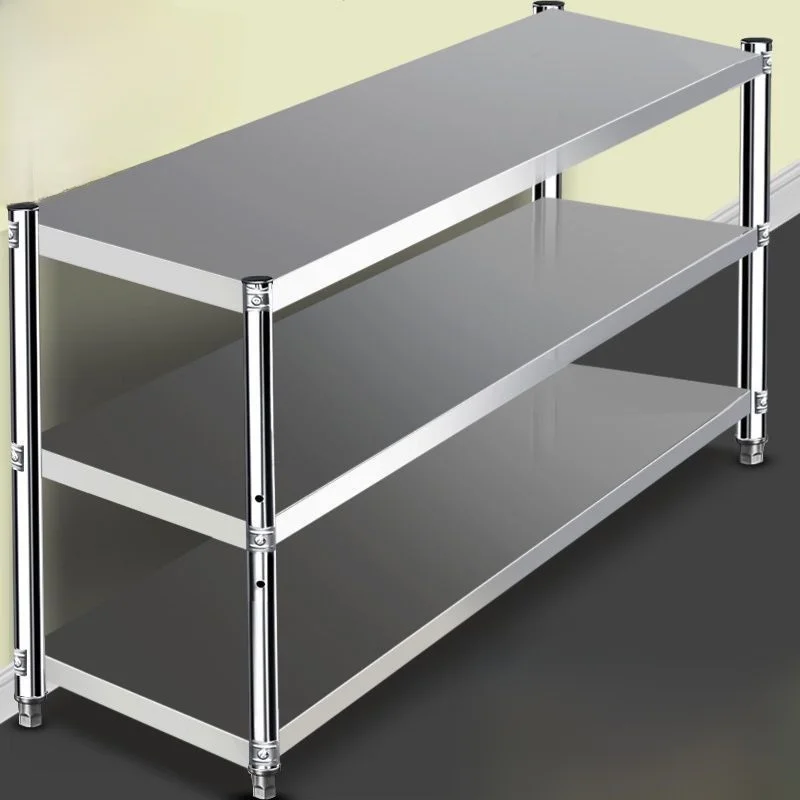 

Кухонная подставка для хранения из нержавеющей стали, многослойный держатель для кастрюли, органайзер для микроволновой печи, домашнее использование Ra Fre Sle, японский дизайн