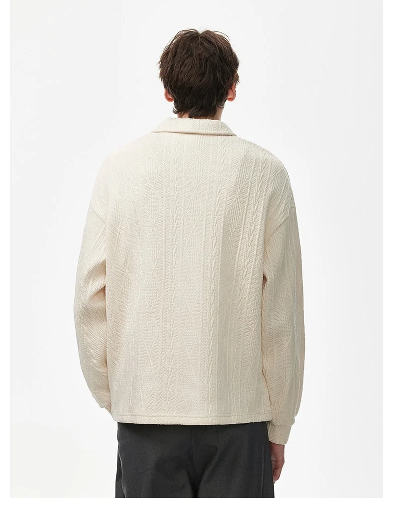 

Мужские худи без капюшона из хлопка, осенние, ветрозащитные, свободного кроя, для активного отдыха, охотников, винтажные, с лоскутным шитьем, теплые, прочные, удобные, шерстяные