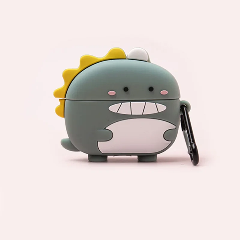 3D ซิลิโคนป้องกันหูฟังสําหรับ Huawei Freebuds 4i 5i 6i น่ารักการ์ตูนชุดหูฟังไร้สายบลูทูธ