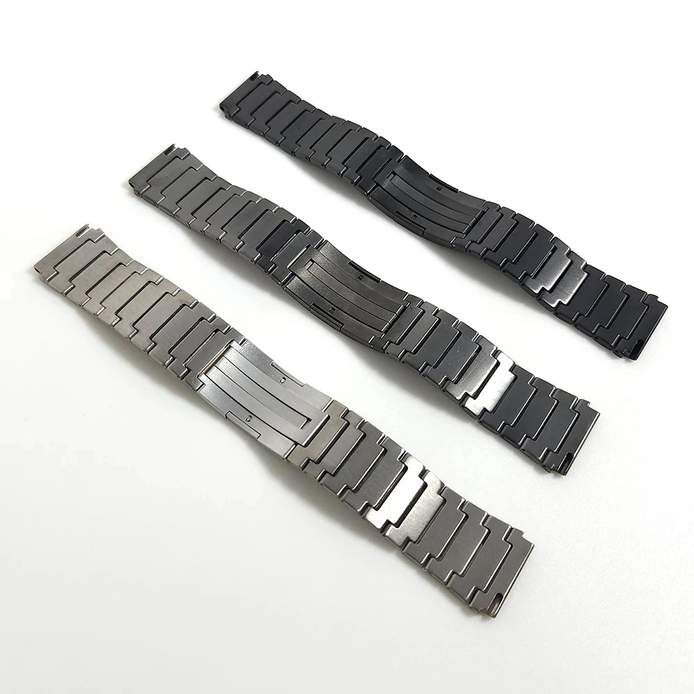 22mm Solid Titanium Watchband for Huawei Watch GT5/5Pro/ GT4 /GT3/GT2 46mm/Buds Strap Bracelet Watch Accessories