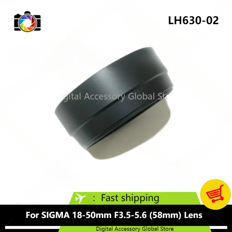 New Original Front Hood LH630-02 Parts For SIGMA 18-50mm F3.5-5.6 (58mm) Camera Lens