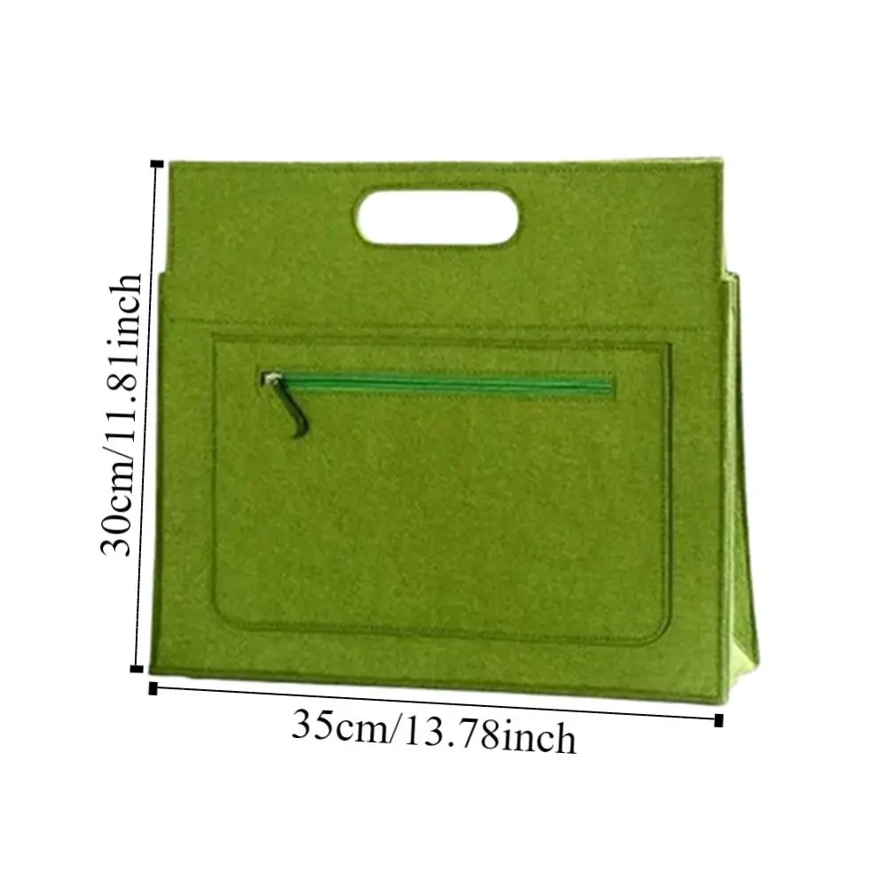 Felt Cloth Tablet Protective Case Solid Color Lightweight Computer Storage Bag Briefcase Portable Tablet Sleeve Bag Business