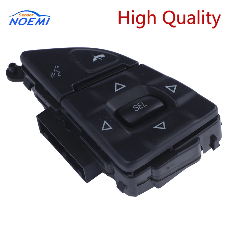 YAOPEI 84191826 10143732 Steering Wheel Radio Switch Black for Chevrolet Camaro Corvette 2014-2023