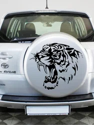 Creativity Ferocious Saber-toothed Tiger Vinyl Car Sticker Waterproof Cool Removable Decal Self-adhesive Car Sticker