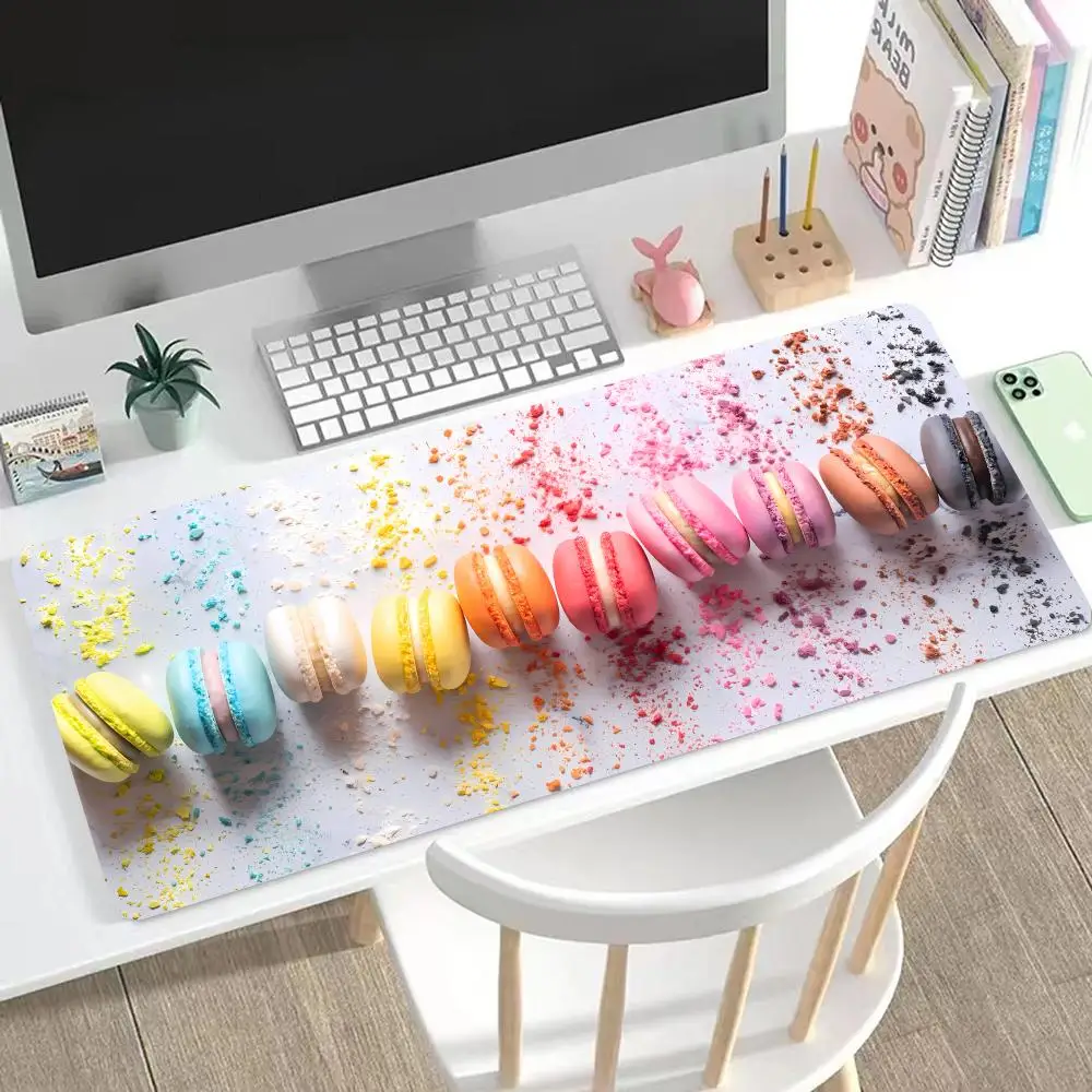 

Colorful Macaron Mouse Pad Cute HD Mousepad Pad Extended Gaming Keyboard LargeMousepad 90x40cm XXL Gamer Mouse Pad