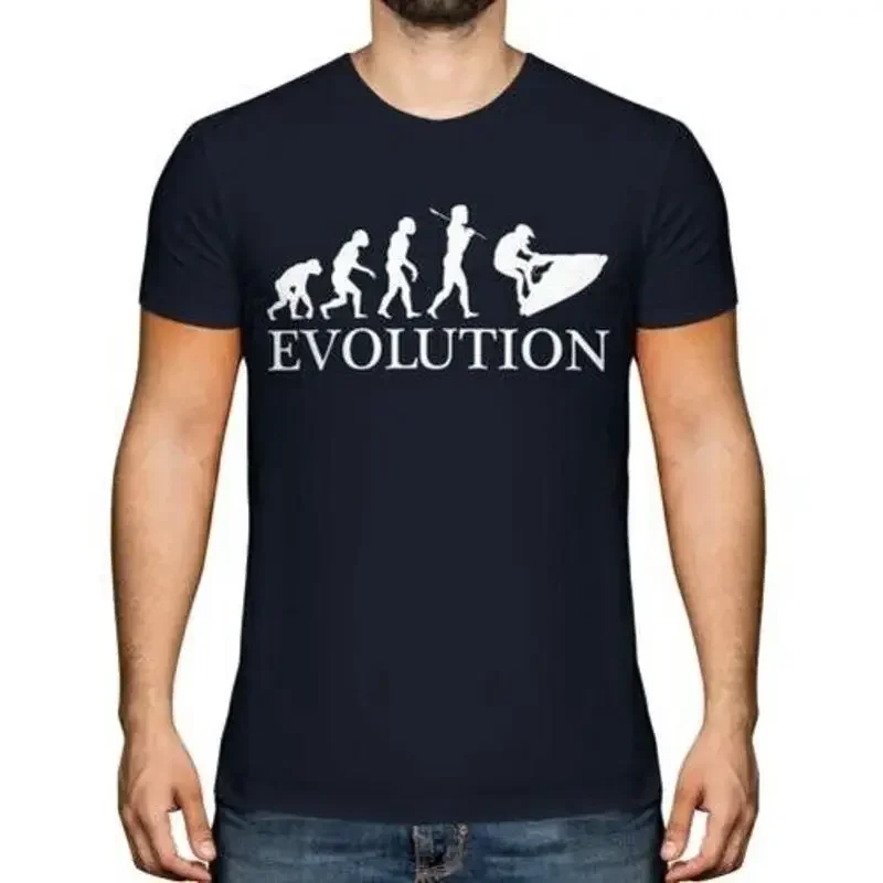 Jetski Evolution Of Men's Jetskiing Gift T-Shirt
