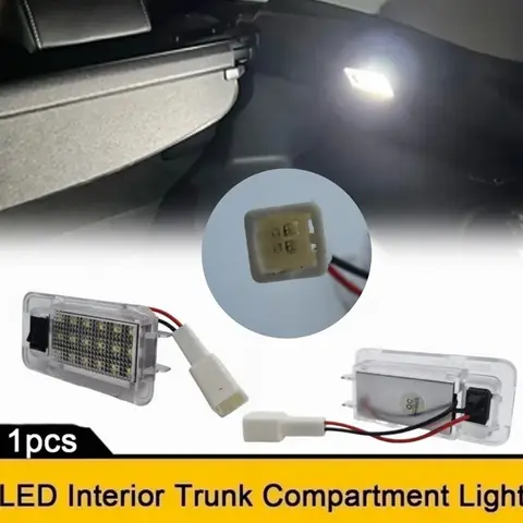 1Pcs Car LED Trunk Lights Luggage Compartment Lamp For Toyota Corolla Crown Land Cruiser Noah Prius Century Mirai Harrier hybrid 8 best sales toyota crown door light - №8