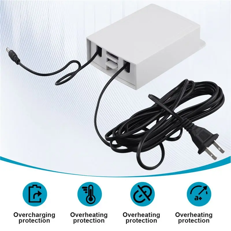 A69E12V-2.5A Uninterruptible Power Supply  UPS Battery Backup Interface Security Camera UPS Battery Backup Protector US Plug