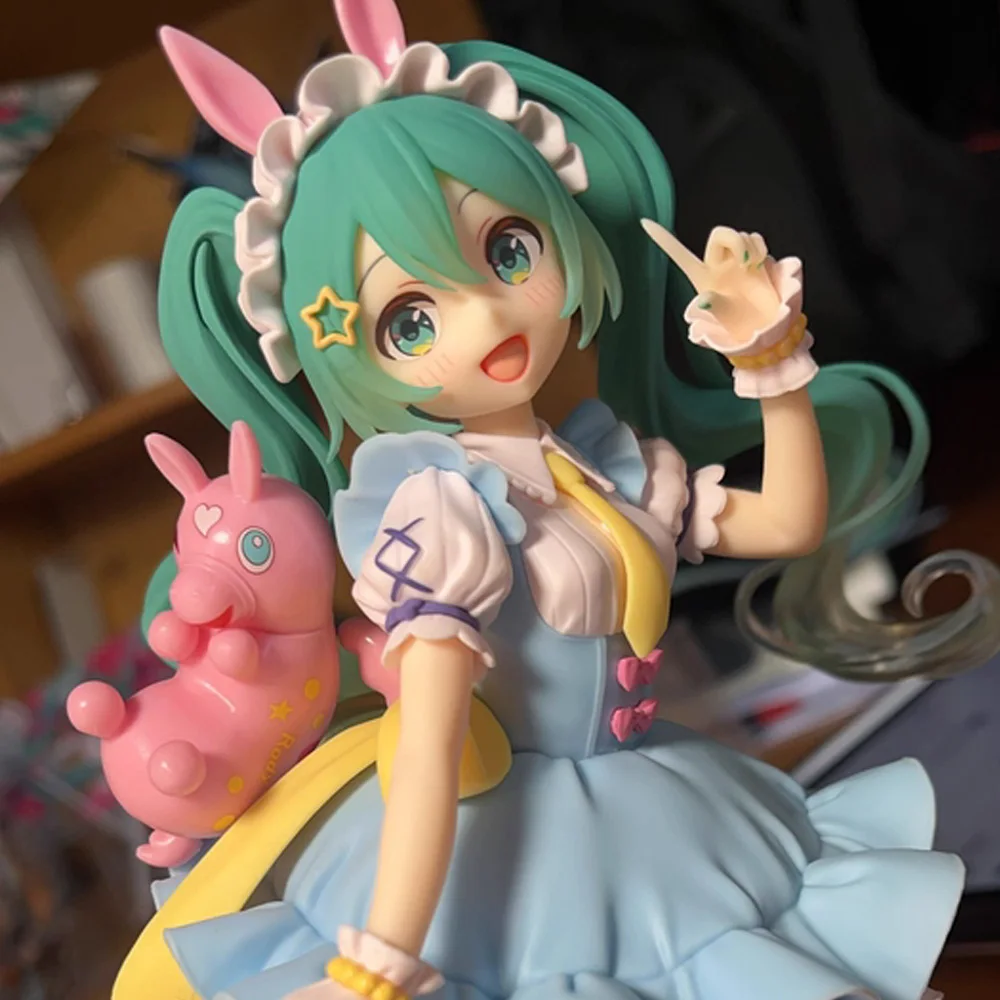 

Original Model Taito Hatsune Miku x Rody 17cm AMP Fairy Tale Figure Anime Figurine Collections Toys Gifts