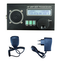 USDX QCX To SSB HF Transceiver QRP SDR Transceiver 8-Band 5W DSP SDR Radio Build in Battery Speaker Mic