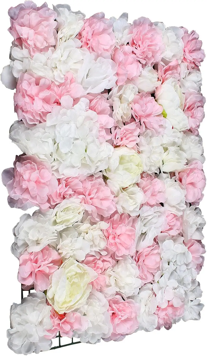 

6 Pcs Artificial Flowers Wall Hydrangea Panel Flower Backdrop Party Decor Romantic Bouquet Silk Wedding Backdrop Floral Decoration