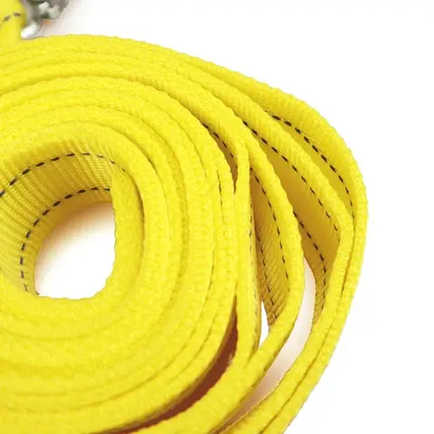 4M Heavy Duty 5 Ton Car Tow Cable Towing Pull Rope Strap Hooks Van Road Recovery for Audi Benz Buick Skoda Mazda Ford Toyota BMW 10 best sales g power bmw - №5